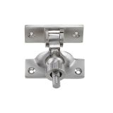Brighton Sash Window Fastener, Satin Nickel