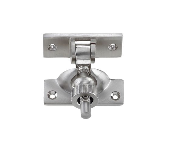 Brighton Sash Window Fastener, Satin Nickel