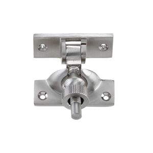 Brighton Sash Window Fastener, Satin Nickel