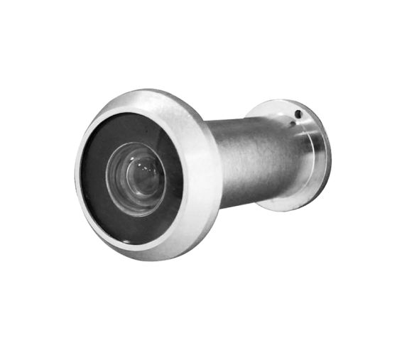 180 Degree Door Viewer, Polished Chrome