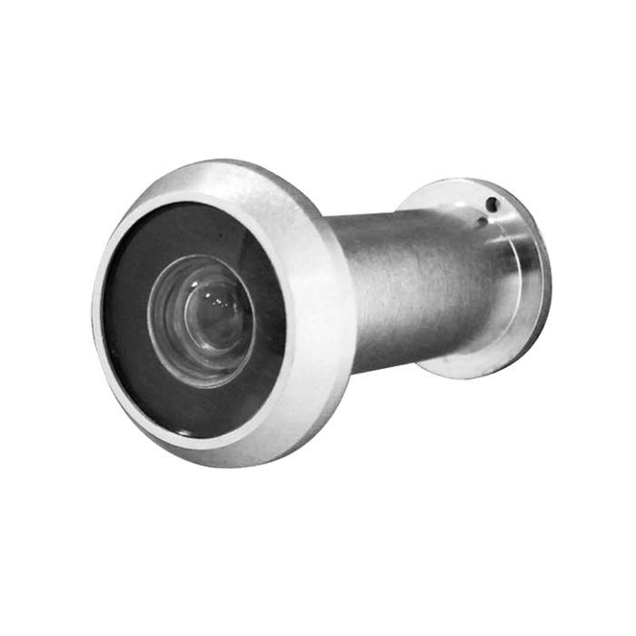 180 Degree Door Viewer, Polished Chrome