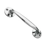 Bow Shaped Pull Handle (152mm), Polished Chrome