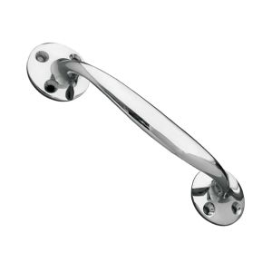 Bow Shaped Pull Handle (152mm), Polished Chrome