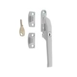 Lockable Window Fastener (124mm), White