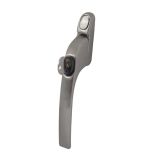 Locking Espagnolette Window Fastener, Satin Chrome (sold in pairs)
