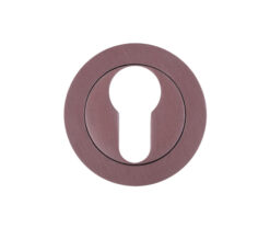Euro Profile Escutcheons, E-Coated Bronze