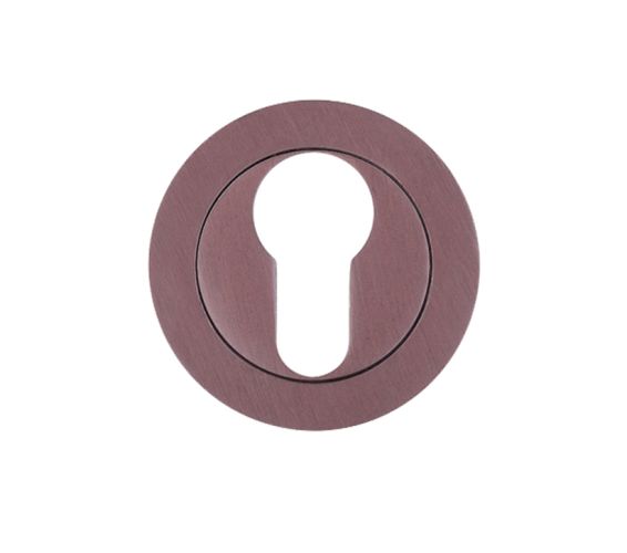 Euro Profile Escutcheons, E-Coated Bronze