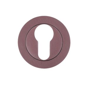 Euro Profile Escutcheons, E-Coated Bronze