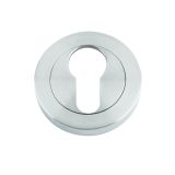 Euro Profile Escutcheon, Satin Chrome
