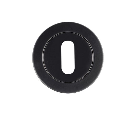 Standard Profile Escutcheons, Powder Coated Black