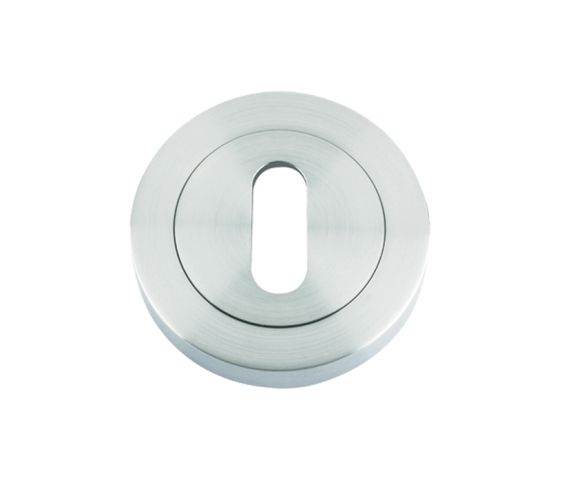 Standard Profile Escutcheon, Satin Chrome