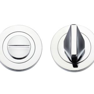 Bathroom Turn & Release, Polished Chrome