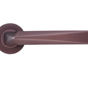 Hydra Lever On Round Rose, Electro Coated Bronze  (sold in pairs)