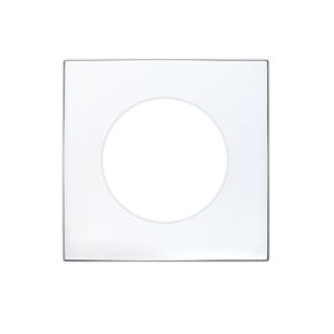 Square Spare Rose Pack For Levers, Polished Chrome  (sold in pairs)