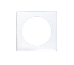 Square Spare Rose Pack For Turn & Release, Polished Chrome