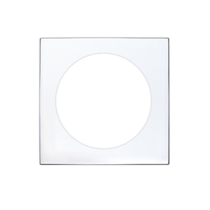 Square Spare Rose Pack For Turn & Release, Polished Chrome