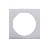 Square Spare Rose Pack For Turn & Release, Satin Chrome