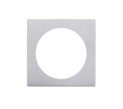 Square Spare Rose Pack For Turn & Release, Satin Chrome