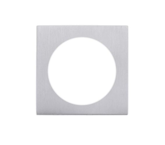 Square Spare Rose Pack For Turn & Release, Satin Chrome