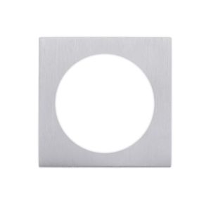 Square Spare Rose Pack For Turn & Release, Satin Chrome