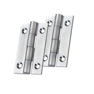 Fittings Cabinet Hinges (Various Sizes), Satin Chrome