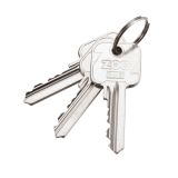 Master Key For   Precision 5-Pin Cylinders, Silver Nickel