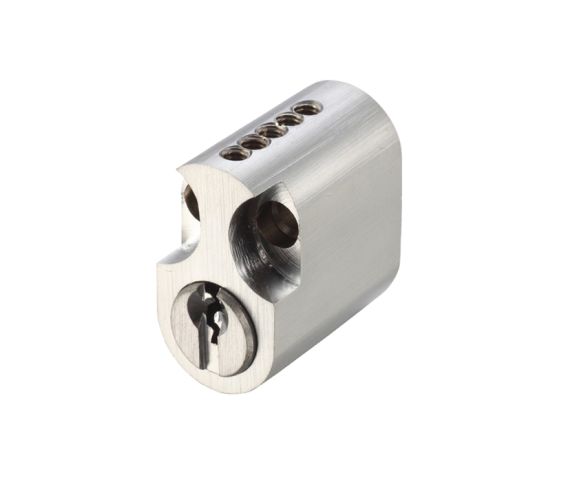 Precision 31mm Scandinavian Oval Cylinder (Inner), Satin Chrome