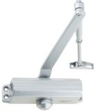 Hardware, Fixed Power Size 3 Overhead Door Closer, Silver