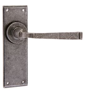 Jedo Collection Valley Forge Door Handles, Pewter Patina (Sold In Pairs)