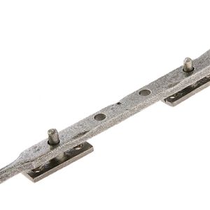 Jedo Collection Valley Forge Curly Tail Window Casement Stay (8″, 10″ OR 12″), Pewter Patina