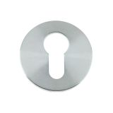 Euro Profile Key Escutcheon, Satin Stainless Steel
