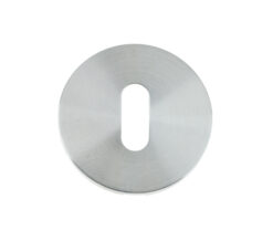 Standard Profile Key Escutcheon, Satin Stainless Steel