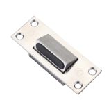 Pivot Emergency Release Door Stop, Satin Stainless Steel