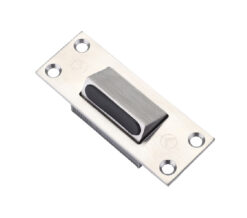 Pivot Emergency Release Door Stop, Satin Stainless Steel