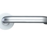 Architectural Aluminium RTD Lever, Satin Aluminium (sold in pairs)