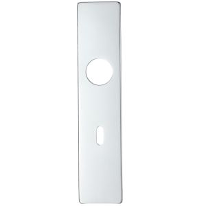 Architectural Aluminium Long Cover Plates, Satin Aluminium (sold in pairs)