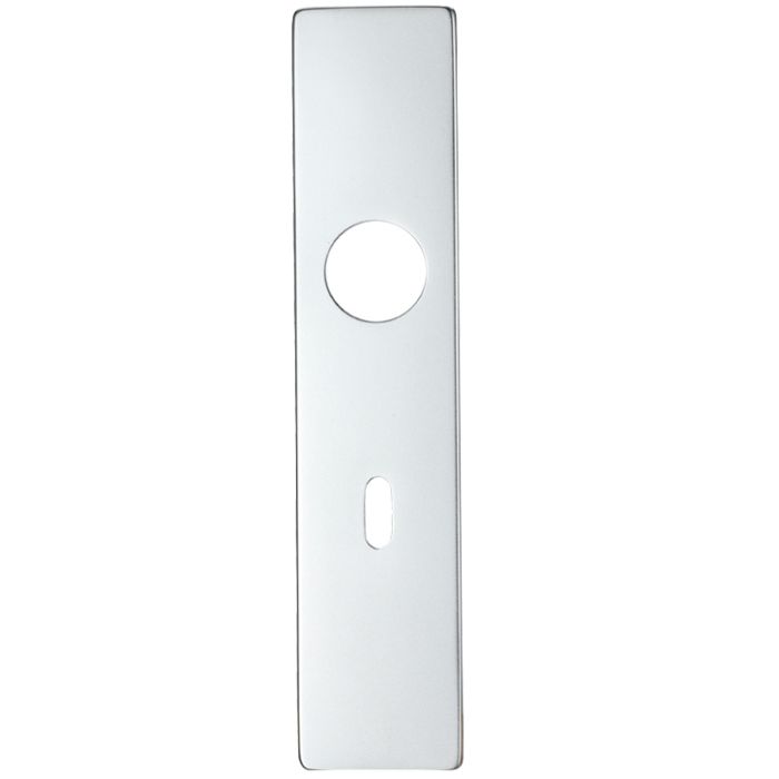 Architectural Aluminium Long Cover Plates, Satin Aluminium (sold in pairs)