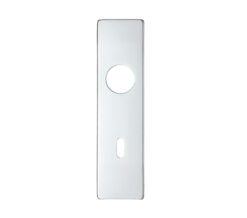 Architectural Aluminium Short Cover Plates, Satin Aluminium (sold in pairs)