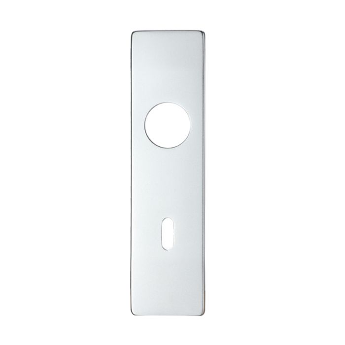 Architectural Aluminium Short Cover Plates, Satin Aluminium (sold in pairs)