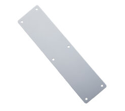 Zoo Finger Plates - 75mm - Satin Aluminium