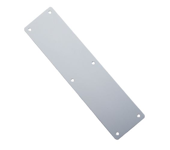 Zoo Finger Plates – 75mm – Satin Aluminium