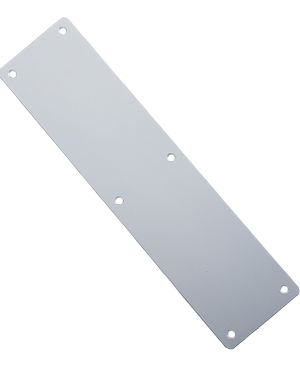 Zoo Finger Plates – 75mm – Satin Aluminium