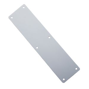Zoo Finger Plates – 75mm – Satin Aluminium