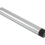 Cylinder Door Stop Without Rose (105mm), Polished Chrome
