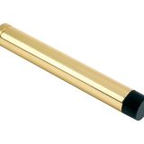Cylinder Door Stop Without Rose (105mm), Polished Brass