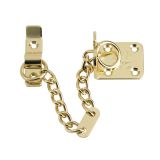Heavy Duty Door Chain (200mm Length), Polished Brass