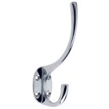 Hat & Coat Hook, Polished Chrome