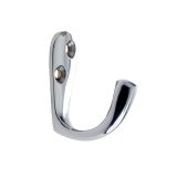 Single Robe Hook, Polished Chrome