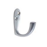Single Robe Hook, Satin Chrome