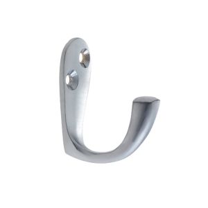 Single Robe Hook, Satin Chrome
